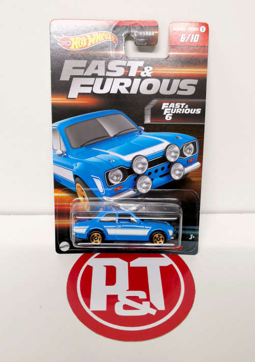 Hot Wheels `Fast and Furious` `70 Ford Escort RS1600