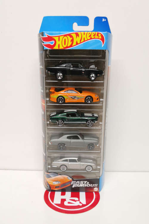 2023 Hot Wheels Fast and Furious 5-Pack