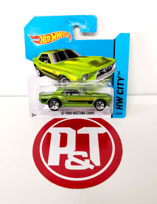 2014 Hot Wheels `67 Ford Mustang Coupe