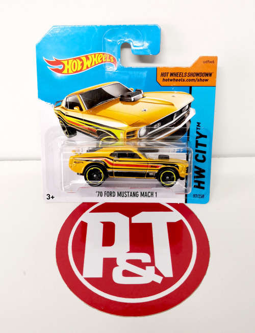2014 Hot Wheels `70 Ford Mustang Mach 1