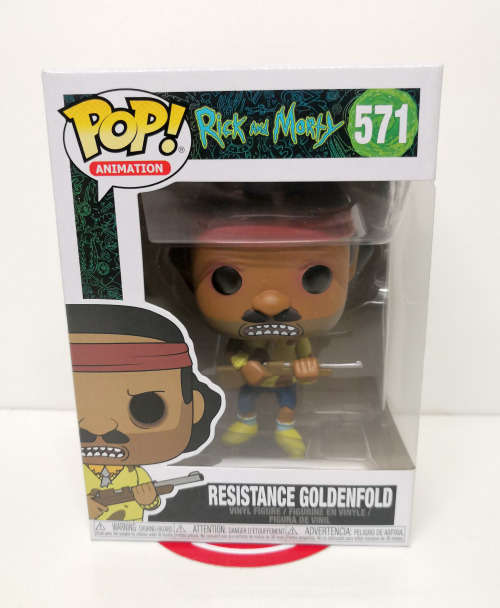 Funko Pop! Television - Rick & Morty Resistance Goldenfold