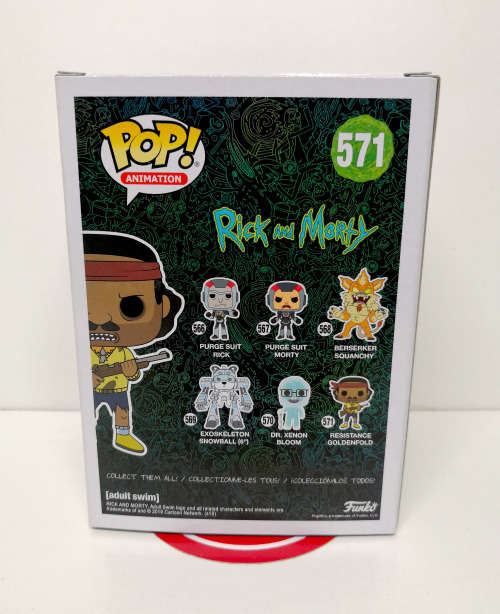 Funko Pop! Television - Rick & Morty Resistance Goldenfold