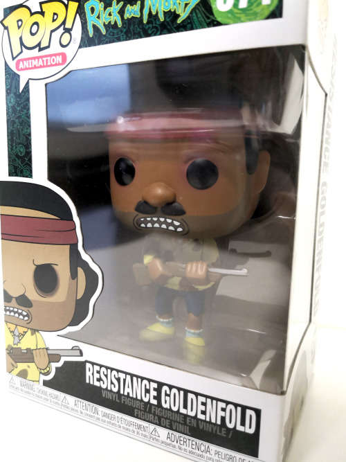 Funko Pop! Television - Rick & Morty Resistance Goldenfold