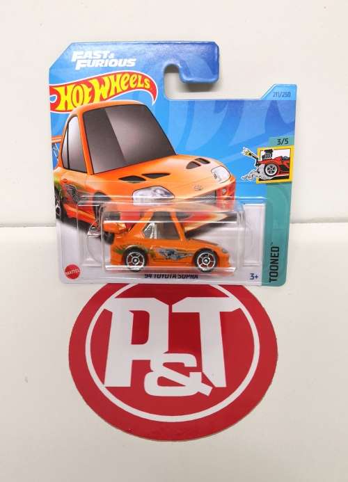 2023 Hot Wheels `TOONED` Fast & Furious `94 Toyota Supra