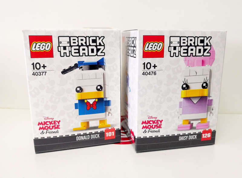 LEGO Brickheadz Donald and Daisy Duck combo