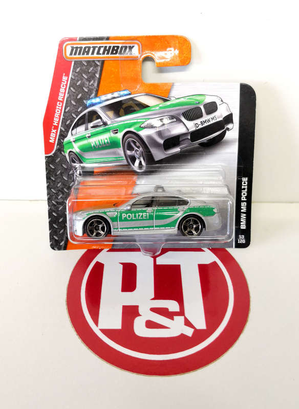 2015 Matchbox BMW M5 Police