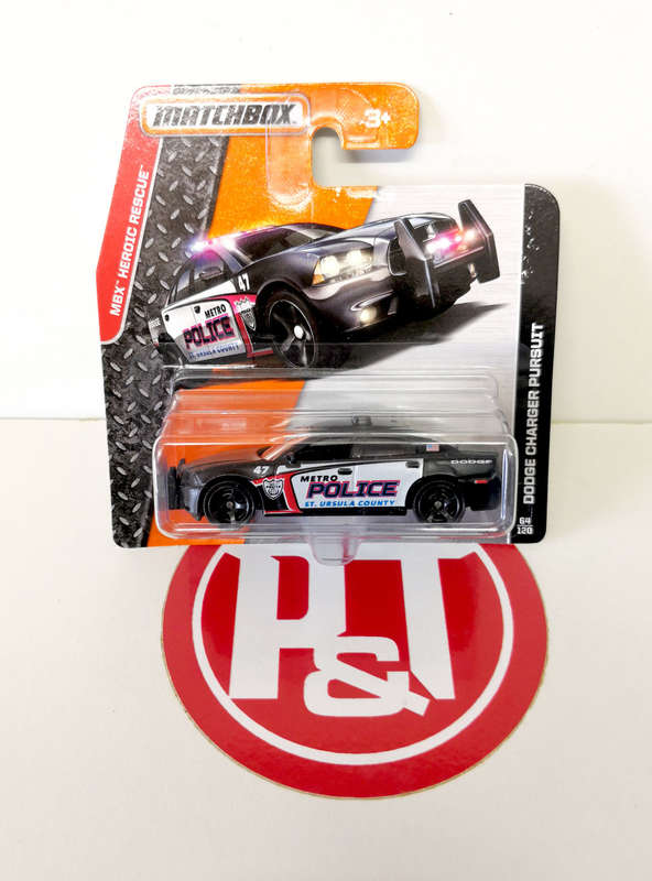 2016 Matchbox Dodge Charger Pursuit