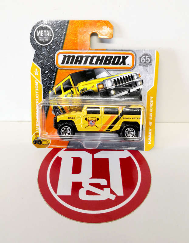 2018 Matchbox Hummer H2 SUV Concept