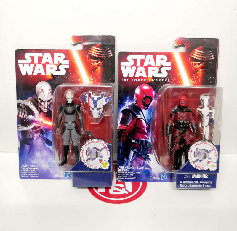 BRAND NEW & SEALED Star Wars 3.75` Action Figure collection (18 individual figures)