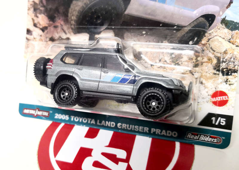 2023 Hot Wheels Car Culture `HW OFF-ROAD` 2005 Toyota Land Cruiser Prado