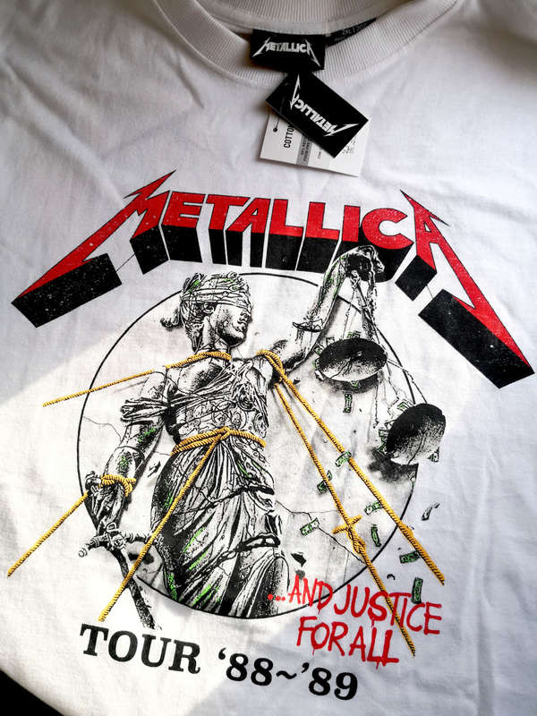 BRAND NEW Cotton On `Metallica` Men`s Graphic T-Shirt - XXL