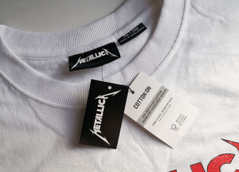 BRAND NEW Cotton On `Metallica` Men`s Graphic T-Shirt - XXL