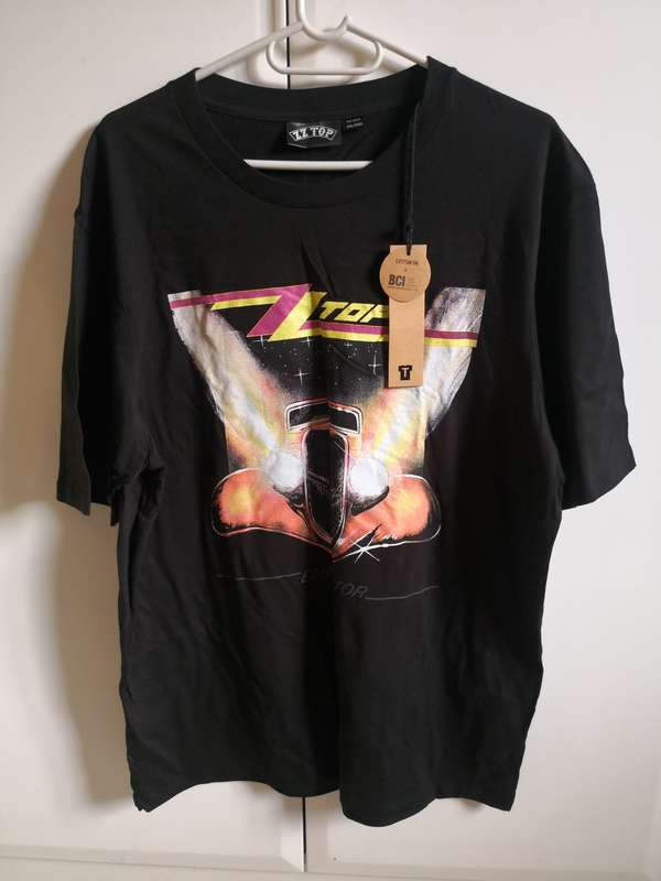 BRAND NEW Cotton On `ZZ-Top - Eliminator` Men`s Graphic T-Shirt - XXL