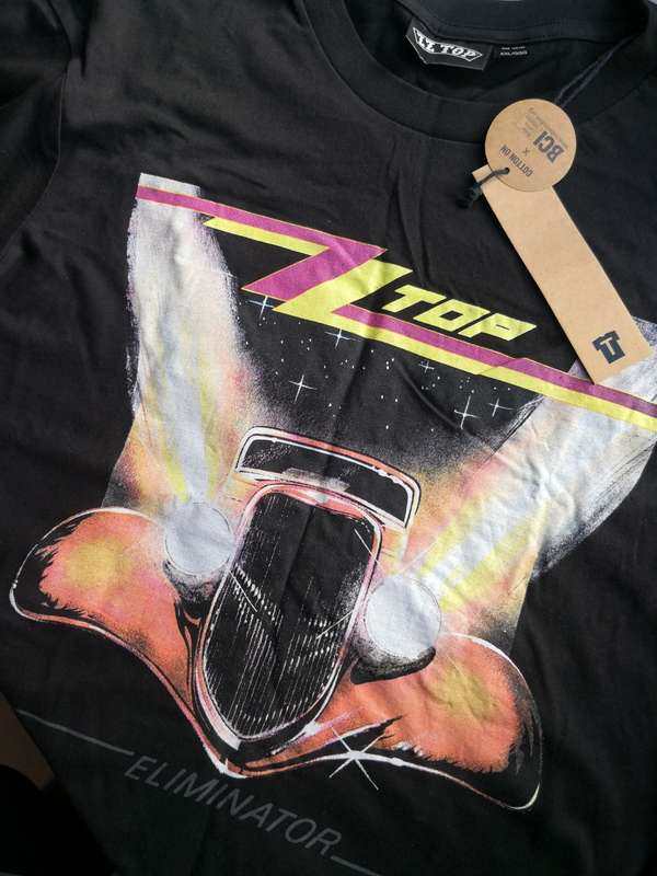 BRAND NEW Cotton On `ZZ-Top - Eliminator` Men`s Graphic T-Shirt - XXL
