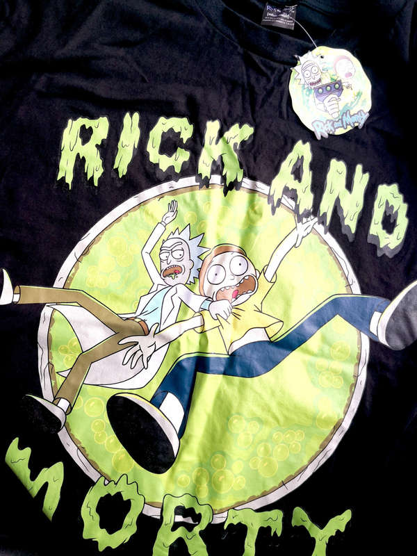 BRAND NEW `Rick & Morty` Men`s Graphic T-Shirt - XL