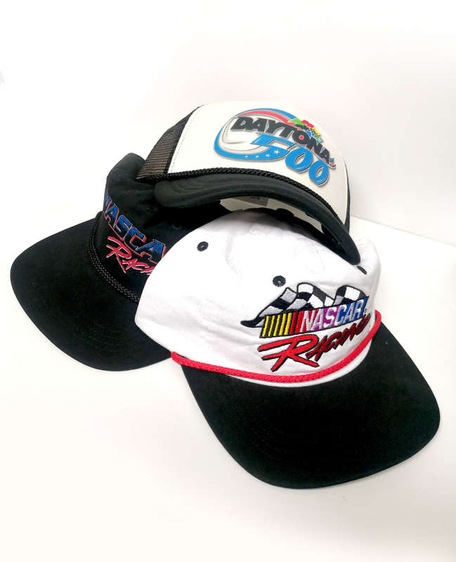 BRAND NEW Cotton On Official NASCAR branded caps (3 x different caps)