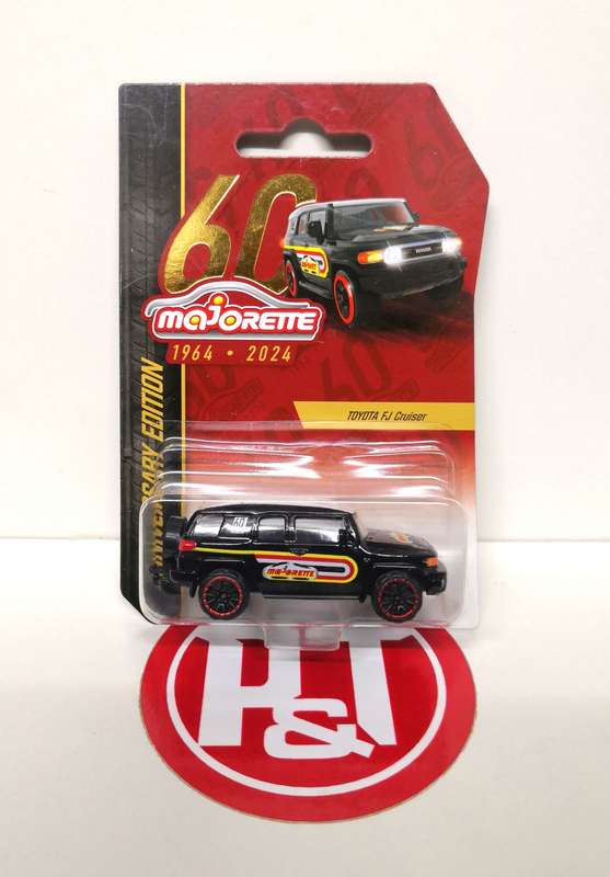 2024 Majorette `60th Anniversary` Toyota FJ Cruiser