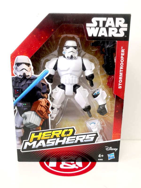 Star Wars `Hero Mashers` 6` Action Figure collection (8 x Figures)