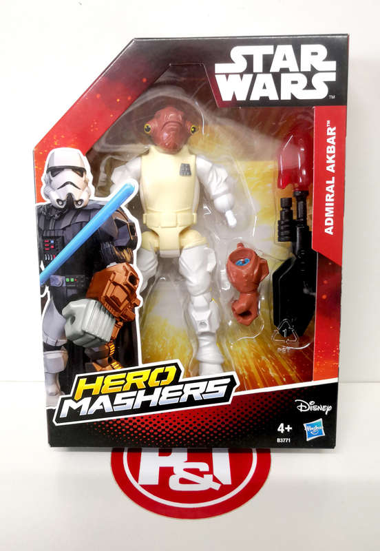 Star Wars `Hero Mashers` 6` Action Figure collection (8 x Figures)