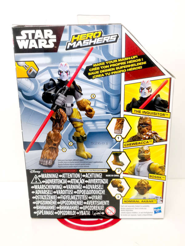 Star Wars `Hero Mashers` 6` Action Figure collection (8 x Figures)
