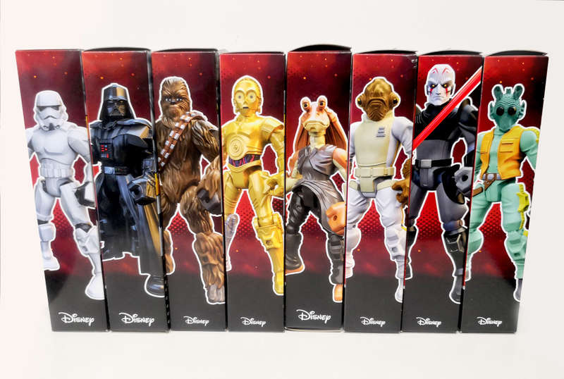 Star Wars `Hero Mashers` 6` Action Figure collection (8 x Figures)