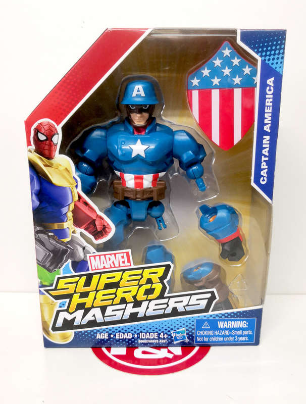 Marvel `Super Hero Mashers` 6` Action Figure bundle (5 x Figures)