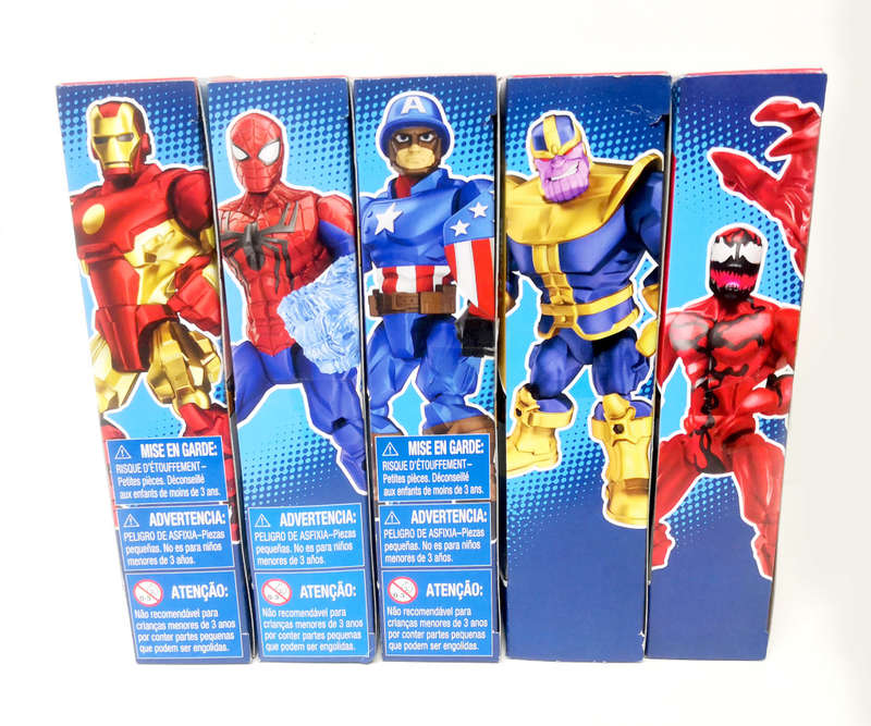 Marvel `Super Hero Mashers` 6` Action Figure bundle (5 x Figures)