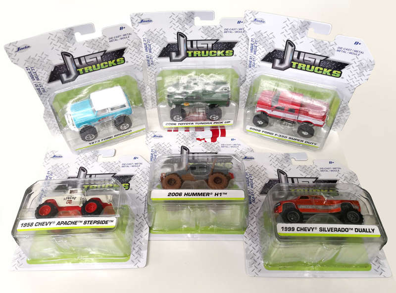 JADA `Just Trucks` WAVE 31 (6 x Vehicles)