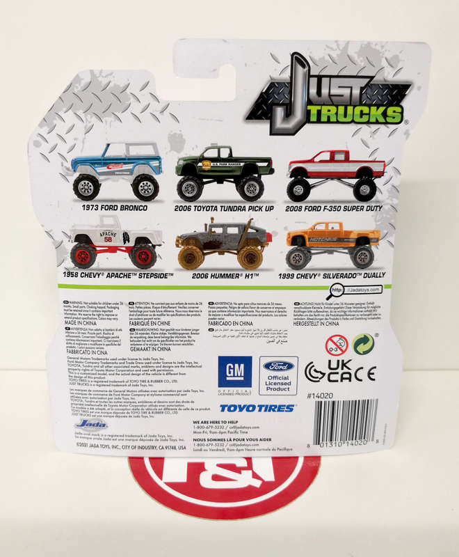 JADA `Just Trucks` WAVE 31 (6 x Vehicles)