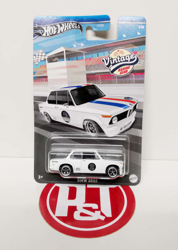 2024 Hot Wheels Silver Series `Vintage Racing Club` BMW 2002
