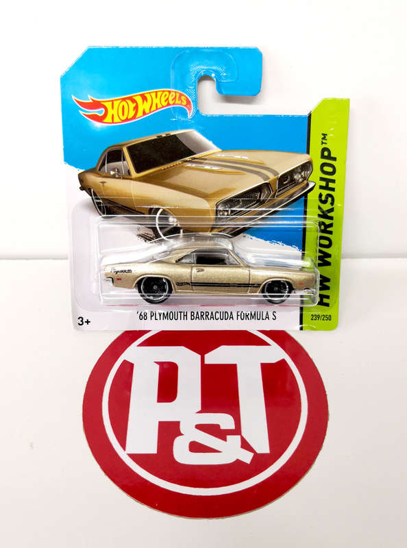 2014 Hot Wheels `68 Plymouth Barracuda Formula S