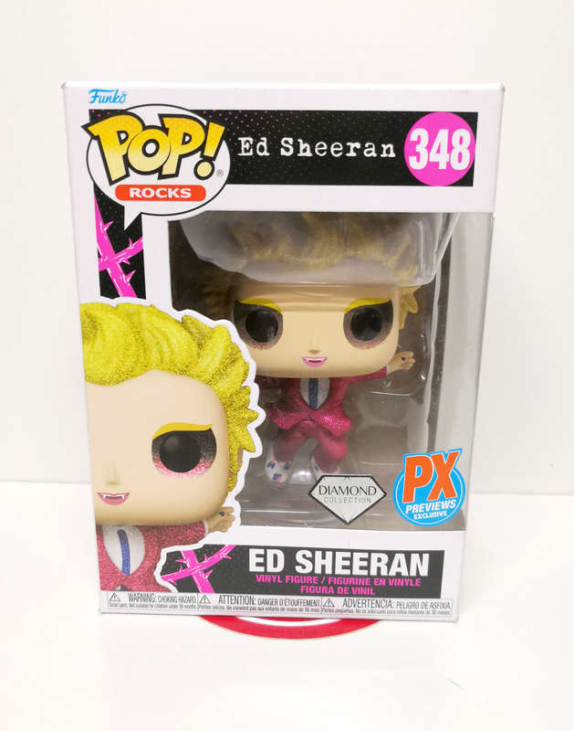 Funko Pop! Rocks - Ed Sheeran Previews Exclusive Glitter Edition