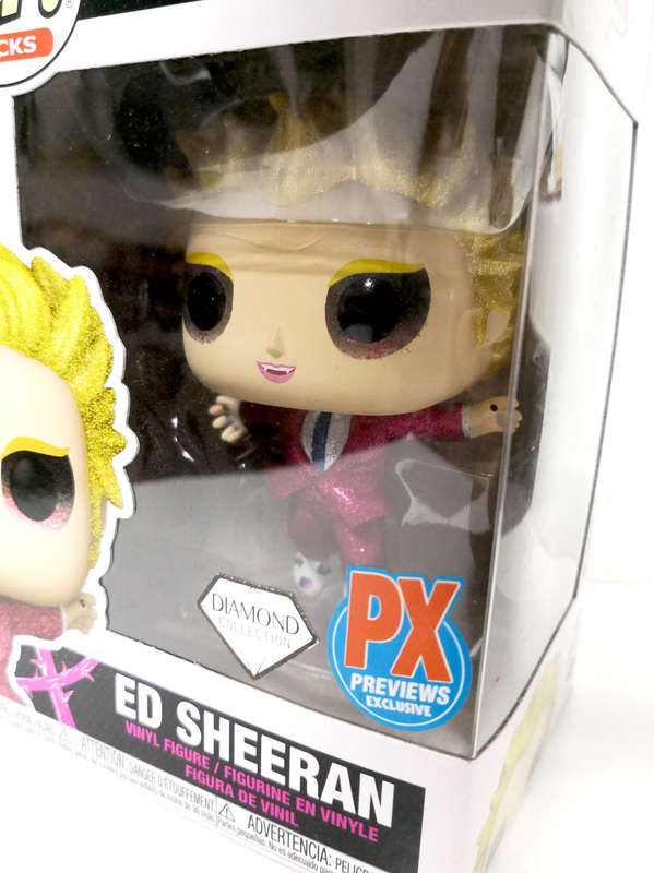Funko Pop! Rocks - Ed Sheeran Previews Exclusive Glitter Edition