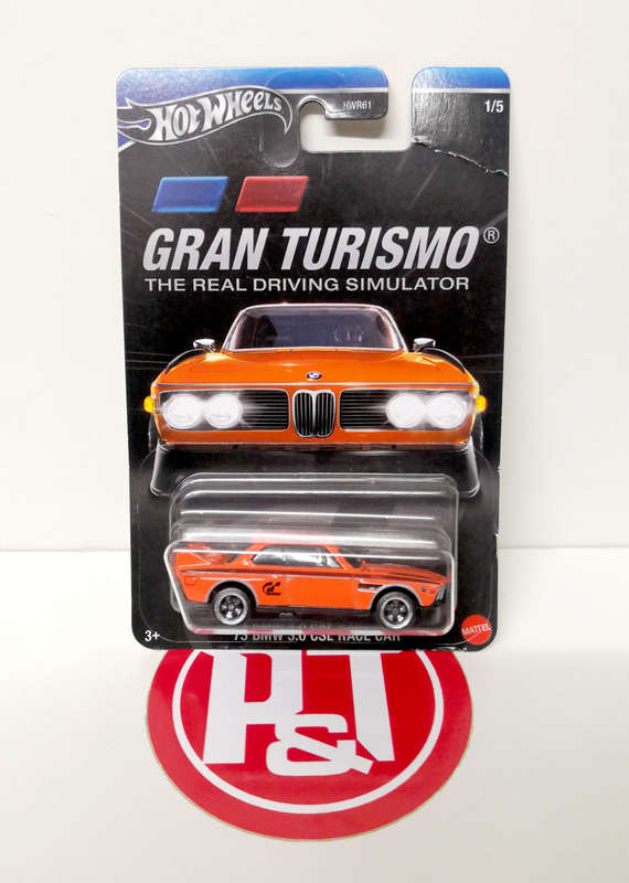 2024 Hot Wheels Silver Series `Gran Turismo` `73 BMW 3.0 CSL Race Car