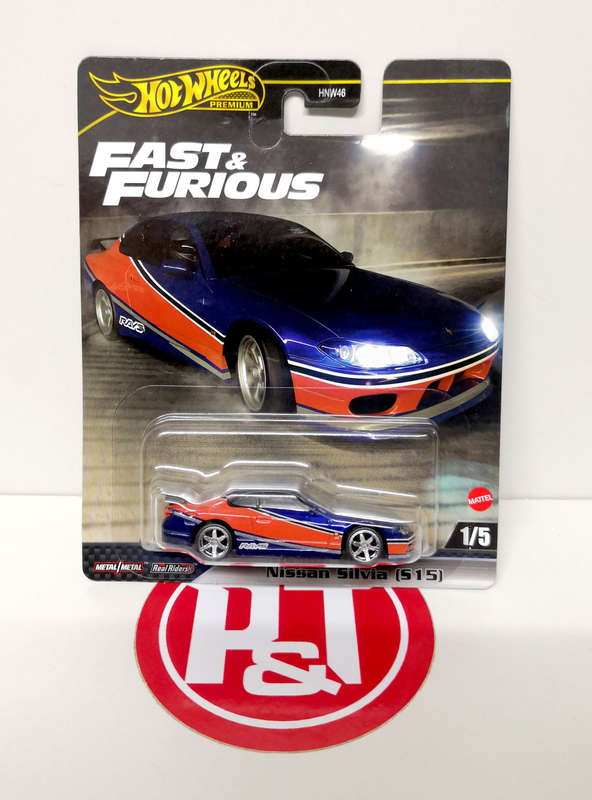 2024 Hot Wheels PREMIUM "Fast & Furious" Nissan Silvia (S15)