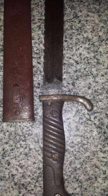 German Imperial Saw Back stamped Simon & Co - Very Rare