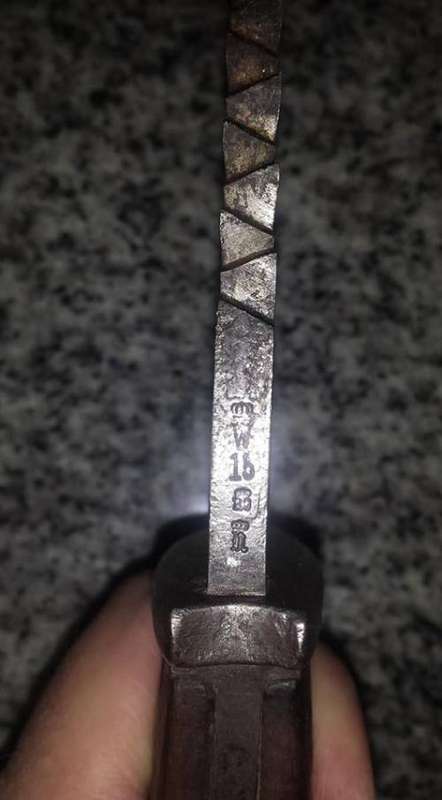 German Imperial Saw Back stamped Simon & Co - Very Rare