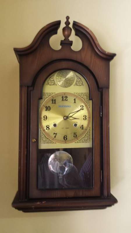 31 DAY BLESSING WALL CLOCK (TEMPUS FUGIT)