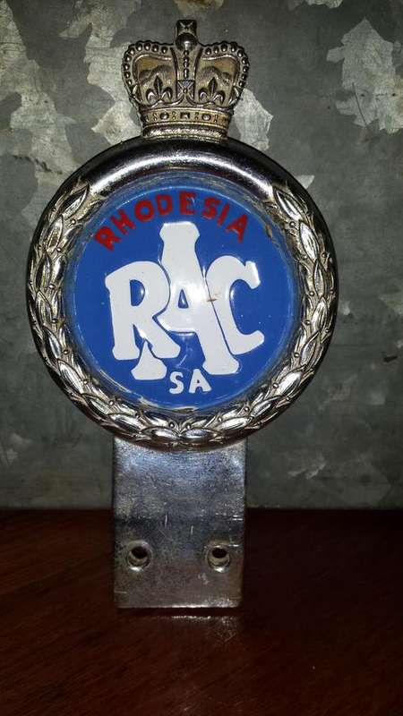 Rhodesia RAC SA badge
