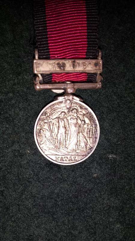 1906 Natal Rebellion Medal