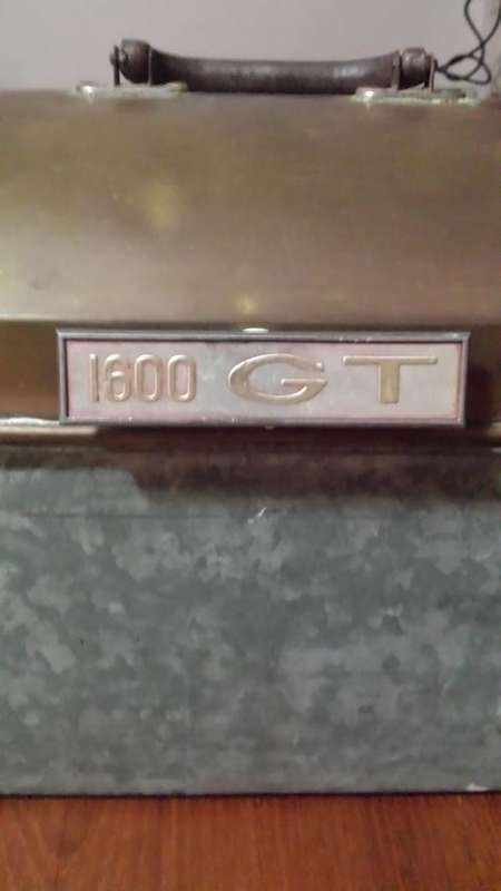 Car badge: 1600 GT badge from Ford Cortina