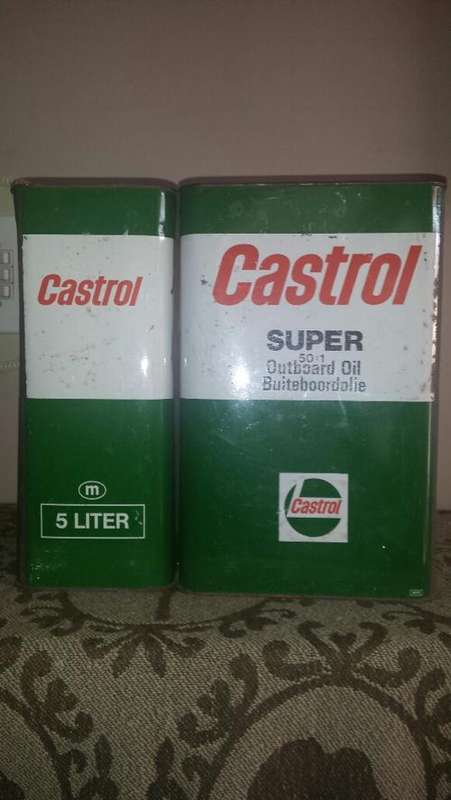 Castrol 5L oil can (never opened) - BEYOND RARE
