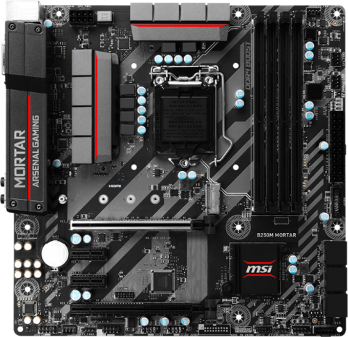 Motherboard MSI B250m and i5 7500 CPU