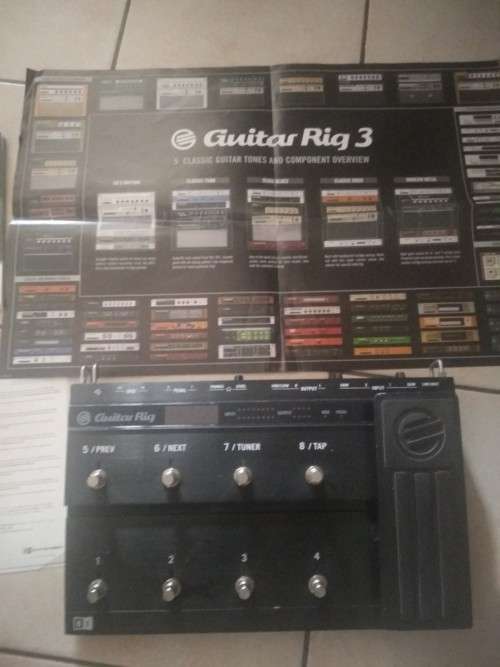 Guitar Rig 3 (licence key and controller)