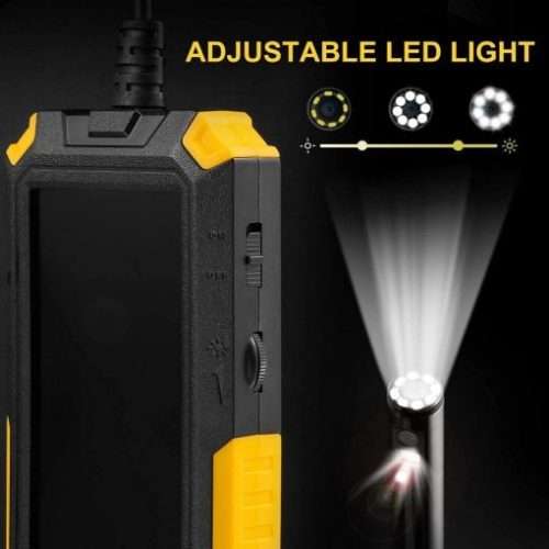 Andowl  4K HD Dual Lens Portable Handheld Digital Rigid Cable Endoscope - QNK69
