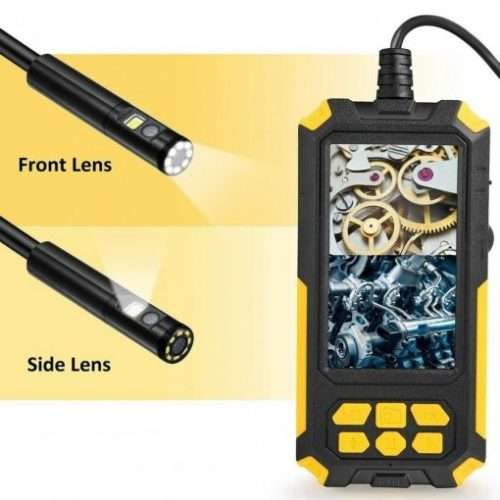 Andowl  4K HD Dual Lens Portable Handheld Digital Rigid Cable Endoscope - QNK69