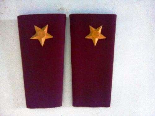 SADF medics Rank Rubberised 2nd Lieutenant pair