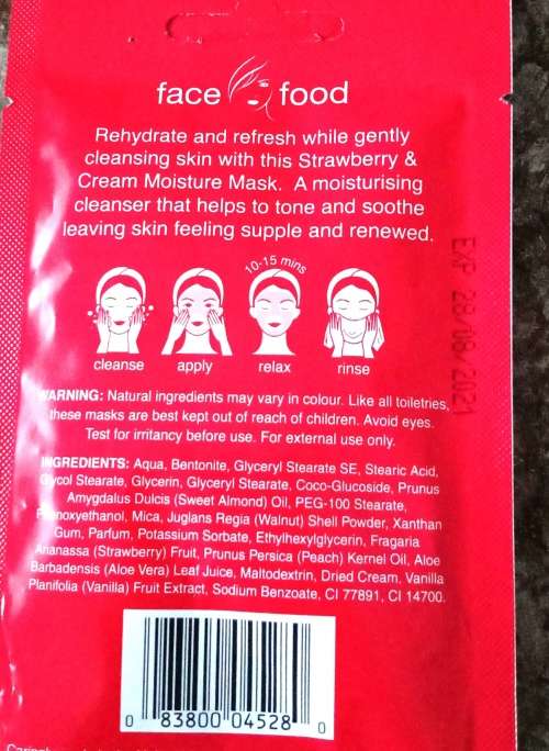 Strawberry & Cream MOISTURE Mask