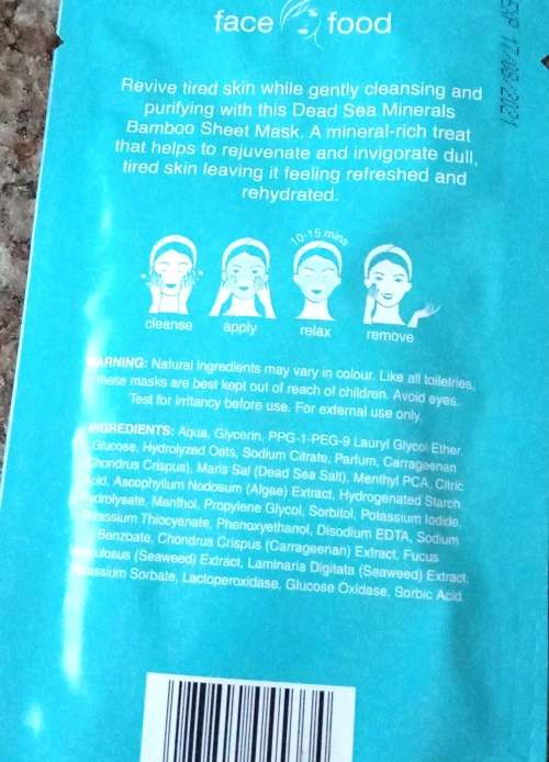 Dead Sea Minerals and Seaweed PEEL OFF Mask