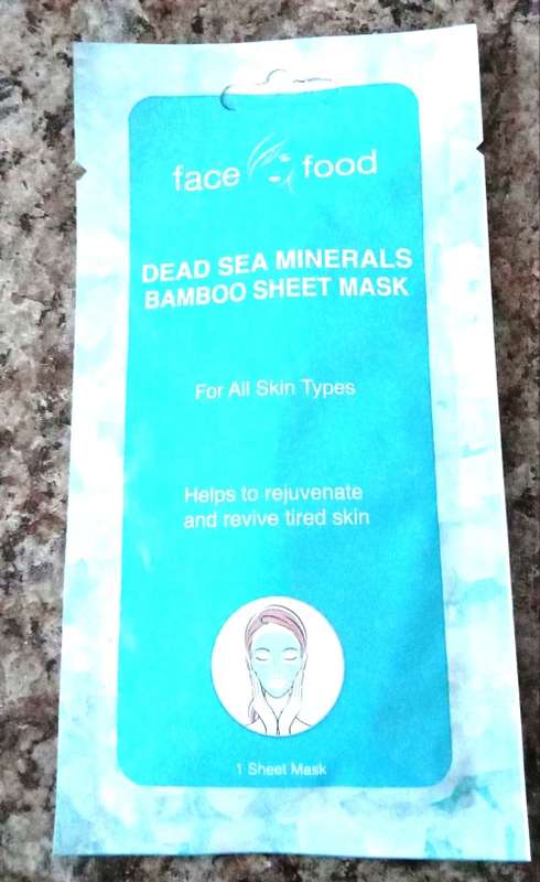 Dead Sea Minerals Bamboo SHEET Mask